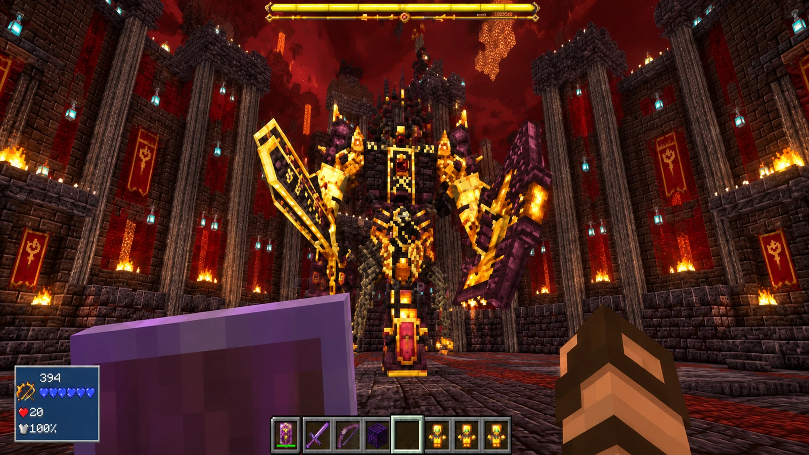 Cataclysm Mod boss battle download visual